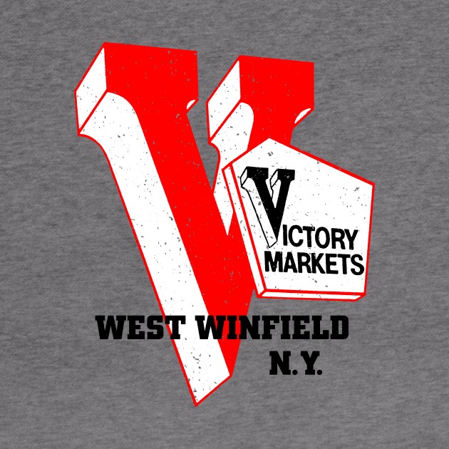 Victory Market Former West Winfield NY Grocery Store Logo by MatchbookGraphics